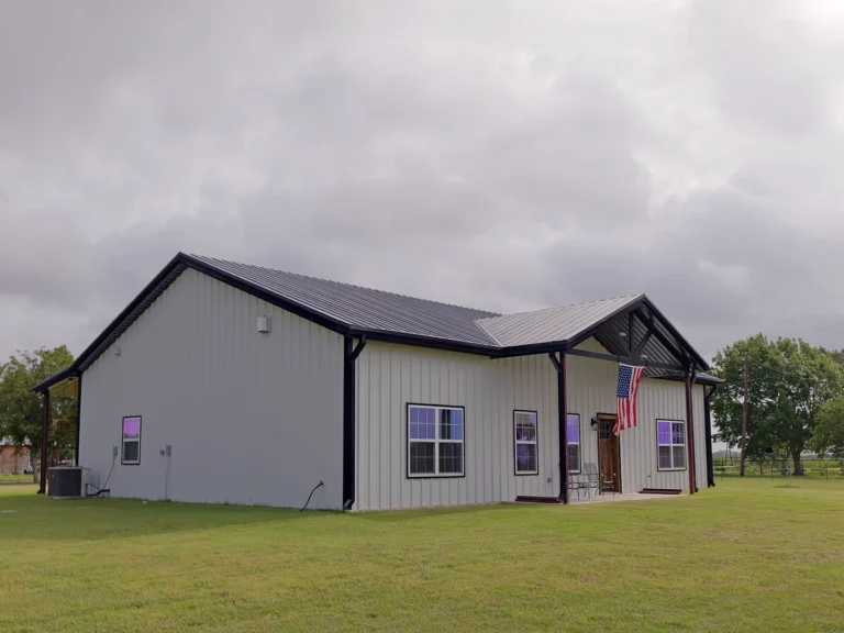 Family Barndominium in Little River Academy, TX.